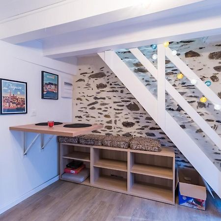 Apartmán Logement Duplex Au Coeur De Tréguier Exteriér fotografie