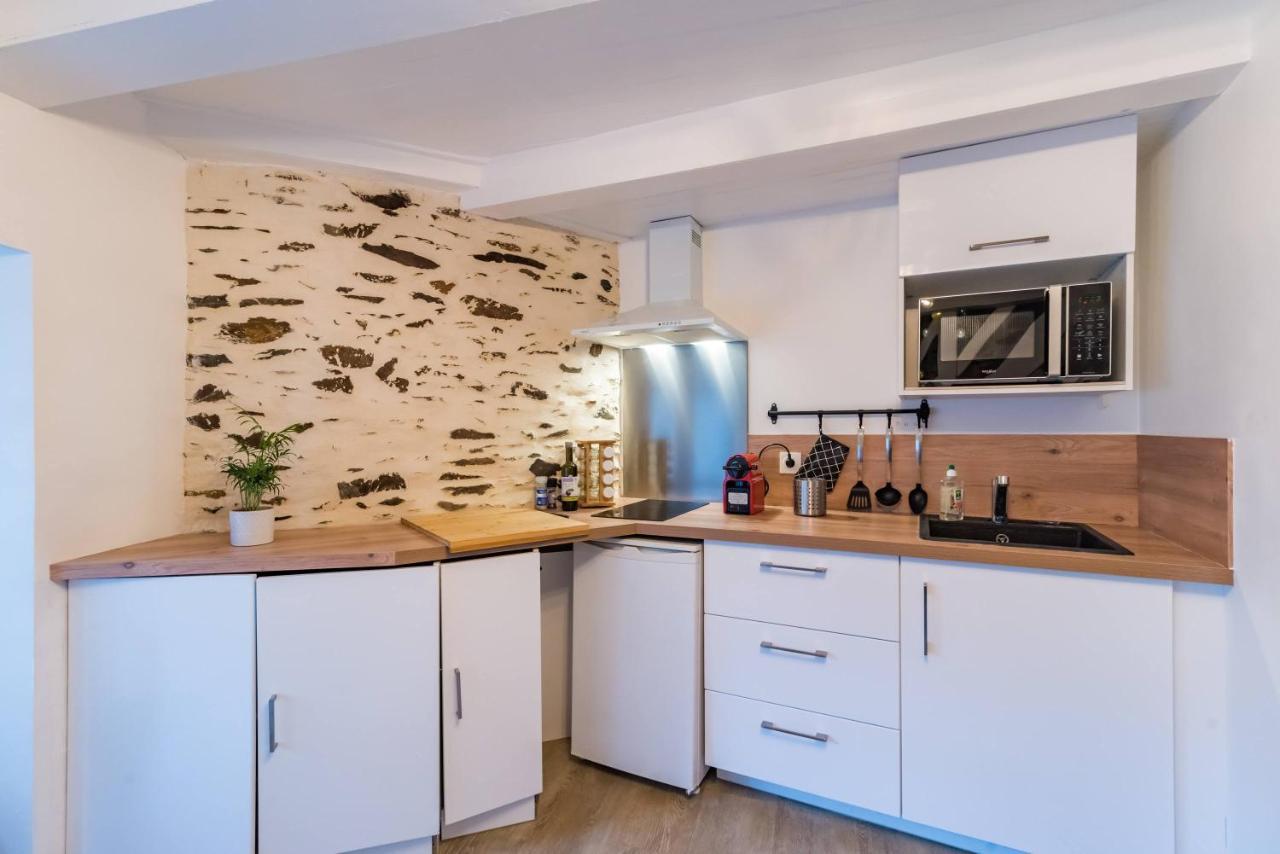 Apartmán Logement Duplex Au Coeur De Tréguier Exteriér fotografie